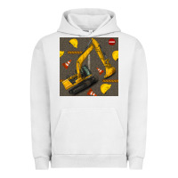 Pigment Lunar Rock excavator seamless pattern Urban Hoodie - BundleAndBundleShop