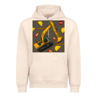 Sandshell excavator seamless pattern Urban Hoodie - BundleAndBundleShop
