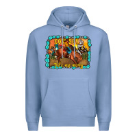 Colony Blue cowboy take me away Premium Hoodie - JahusDesignShop