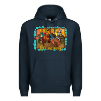 Navy cowboy take me away Premium Hoodie - JahusDesignShop