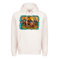 Pale Pink cowboy take me away Premium Hoodie - JahusDesignShop