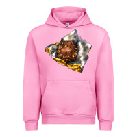 Fuchsia Pink chocolate package Urban Hoodie - AdoDesignShop