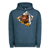 Pigment Midnight Navy chocolate package Urban Hoodie - AdoDesignShop