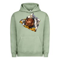 Pigment Oil Green chocolate package Urban Hoodie - AdoDesignShop