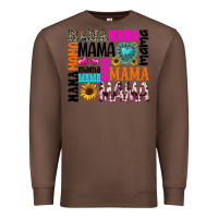Chestnut mama gemstone sunflower Premium Sweatshirt - texasbilliewilder