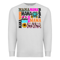 Dove Grey mama gemstone sunflower Premium Sweatshirt - texasbilliewilder