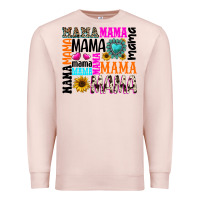 Pale Pink mama gemstone sunflower Premium Sweatshirt - texasbilliewilder