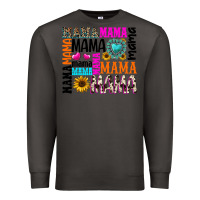 Smoke mama gemstone sunflower Premium Sweatshirt - texasbilliewilder