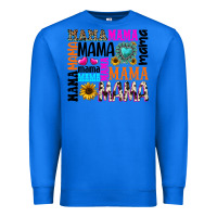 True Royal mama gemstone sunflower Premium Sweatshirt - texasbilliewilder