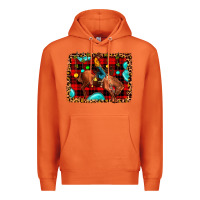 Carrot Christmas rodeo cowboy Premium Hoodie - JahusDesignShop