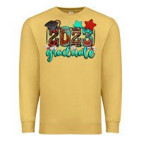 Antique Gold 2023 graduate Premium Sweatshirt - Zillion Design Studio