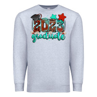Heather Grey 2023 graduate Premium Sweatshirt - Zillion Design Studio