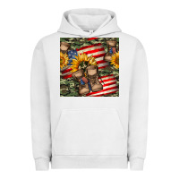 Pigment Lunar Rock usa flag with army boot seamless pattern Urban Hoodie - BundleAndBundleShop