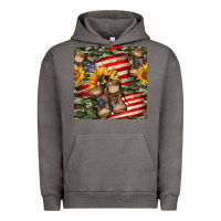 Pigment Tornado usa flag with army boot seamless pattern Urban Hoodie - BundleAndBundleShop