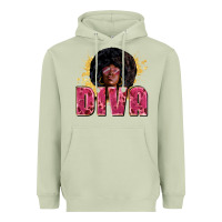 Matcha diva Heavyweight Hoodie - Zillion Design Studio
