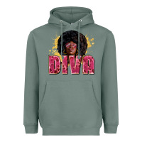 Sage diva Heavyweight Hoodie - Zillion Design Studio