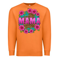 Carrot mama leopard background Premium Sweatshirt - texasbilliewilder