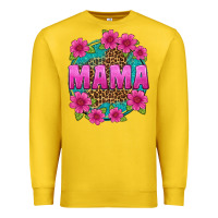 Lemon mama leopard background Premium Sweatshirt - texasbilliewilder