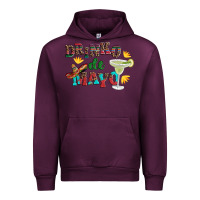 Mauve Wine drinko de mayo with margarita and  sombrero Urban Hoodie - Artiststas