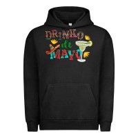 Pigment Black drinko de mayo with margarita and  sombrero Urban Hoodie - Artiststas