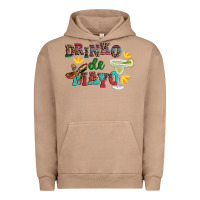Pigment Burro drinko de mayo with margarita and  sombrero Urban Hoodie - Artiststas