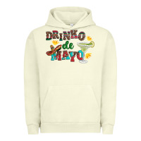 Pigment Pistachio drinko de mayo with margarita and  sombrero Urban Hoodie - Artiststas