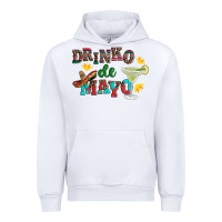 White drinko de mayo with margarita and  sombrero Urban Hoodie - Artiststas