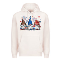 Pale Pink 4th of july gnomes Premium Hoodie - Jasminsmagicworld