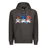 Smoke 4th of july gnomes Premium Hoodie - Jasminsmagicworld