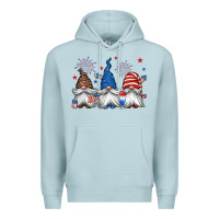 Blue Mist 4th of july gnomes Premium Hoodie - Jasminsmagicworld