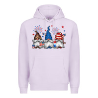 Lilac 4th of july gnomes Premium Hoodie - Jasminsmagicworld