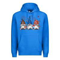 True Royal 4th of july gnomes Premium Hoodie - Jasminsmagicworld