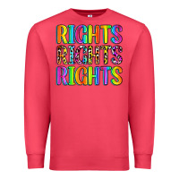 Cardinal rights rights rights (pride) Premium Sweatshirt - Zillion Design Studio