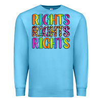 Ocean Blue rights rights rights (pride) Premium Sweatshirt - Zillion Design Studio