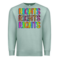 Seafoam rights rights rights (pride) Premium Sweatshirt - Zillion Design Studio