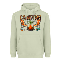 Matcha camping life Heavyweight Hoodie - texasbilliewilder