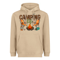 Mushroom camping life Heavyweight Hoodie - texasbilliewilder