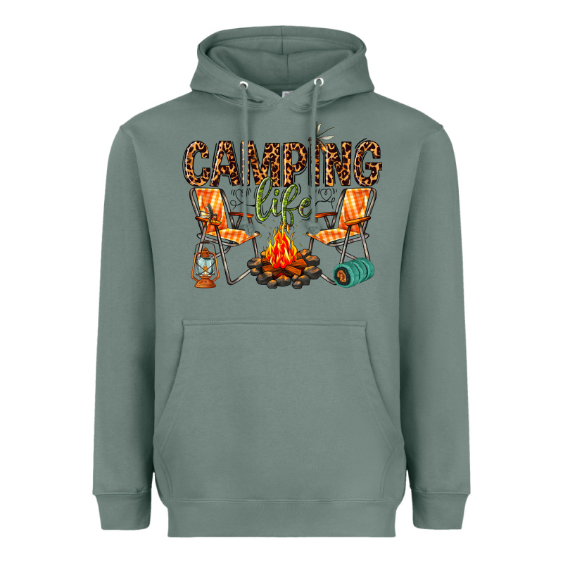 Camping Life Heavyweight Hoodie by texasbilliewilder | Teevron