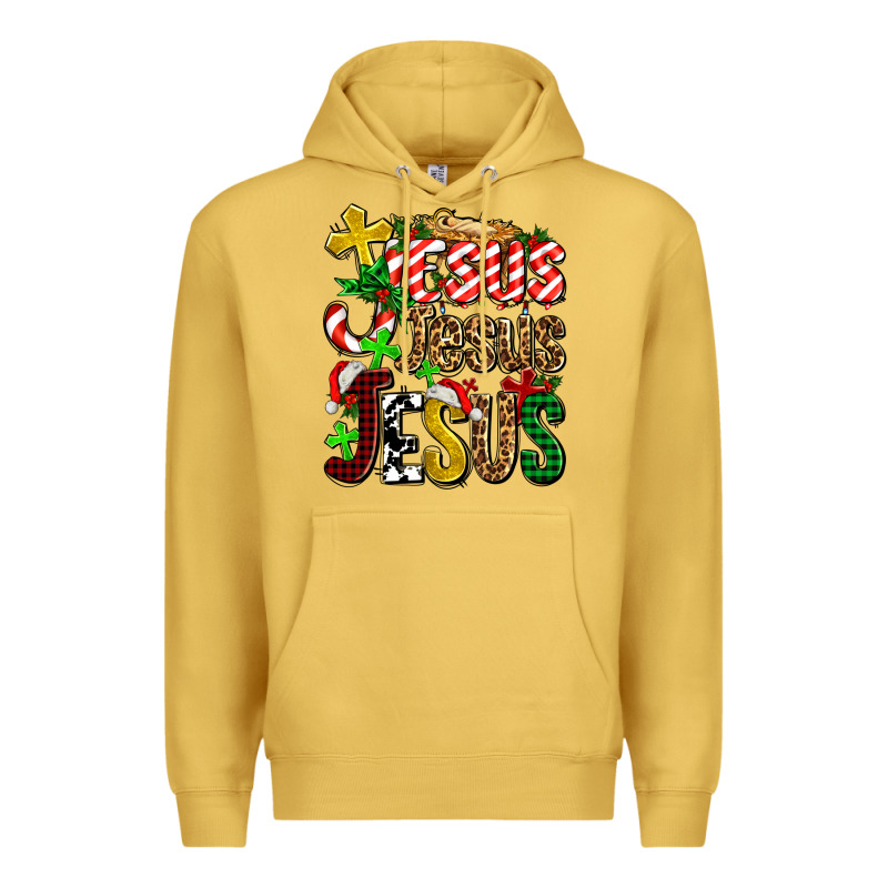 Jesus Jesus Jesus Premium Hoodie by AdoDesignShop | Teevron