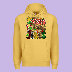 Jesus Jesus Jesus Premium Hoodie Designed By Adodesignshop