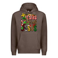 Coffee jesus jesus jesus Premium Hoodie - AdoDesignShop