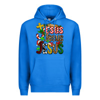 True Royal jesus jesus jesus Premium Hoodie - AdoDesignShop