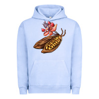Pigment Grape Ice cacao beans and flowers Urban Hoodie - AdoDesignShop