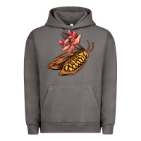 Pigment Tornado cacao beans and flowers Urban Hoodie - AdoDesignShop