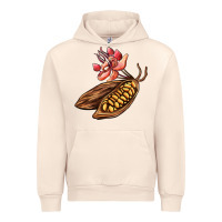Sandshell cacao beans and flowers Urban Hoodie - AdoDesignShop