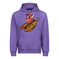 Tulip cacao beans and flowers Urban Hoodie - AdoDesignShop