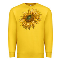 Lemon sunflower Premium Sweatshirt - RanaPortraitStore