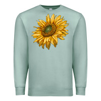 Seafoam sunflower Premium Sweatshirt - RanaPortraitStore