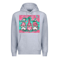 Heather Grey valentines day gnomes Premium Hoodie - Jasminsmagicworld