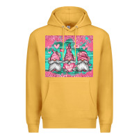 Mustard valentines day gnomes Premium Hoodie - Jasminsmagicworld